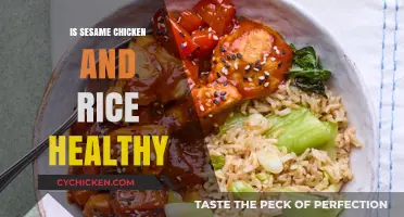 Exploring the Nutritional Value of Sesame Chicken and Rice