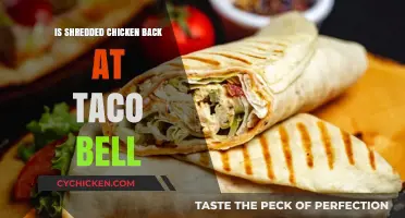 Is Shredded Chicken Returning to Taco Bell's Menu? What We Know