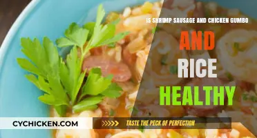 Exploring the Nutritional Value of Shrimp, Sausage, and Chicken Gumbo with Rice