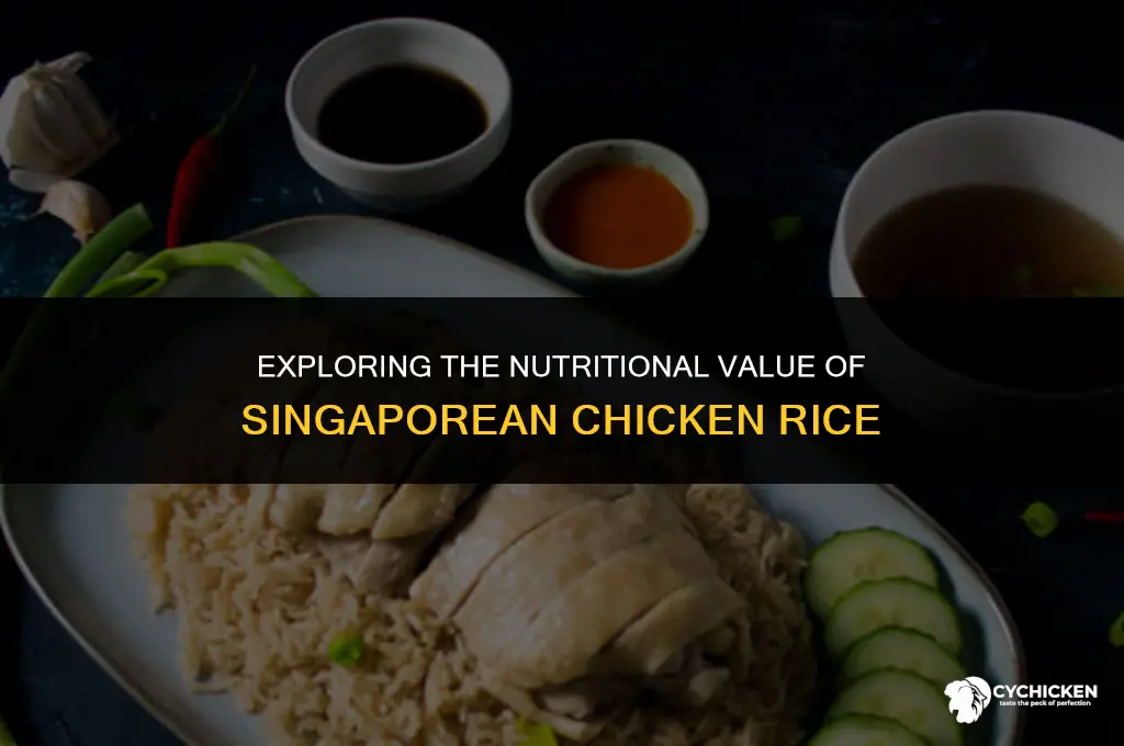 is singaporean chicken rice healthy