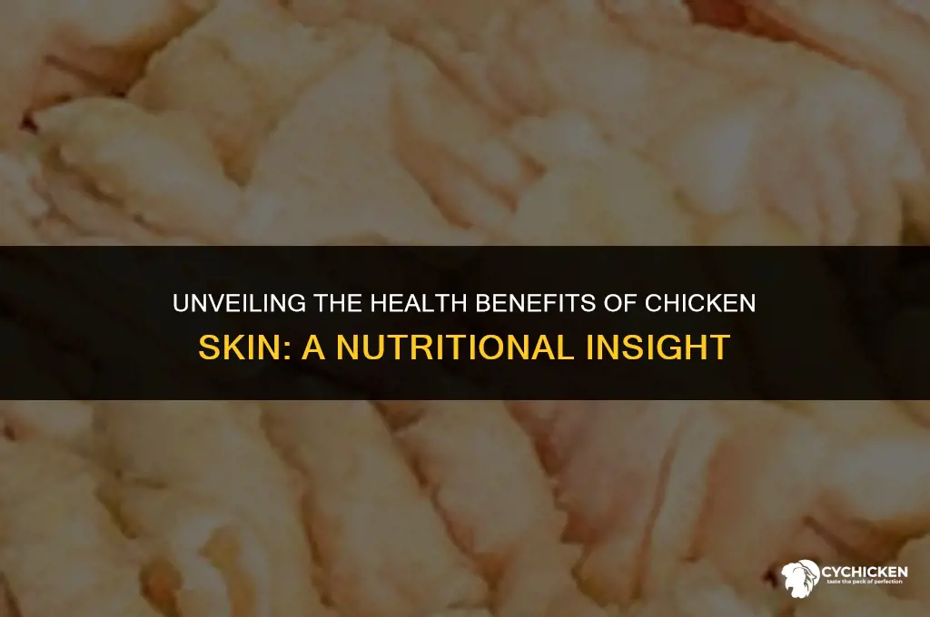 is skin of chicken healthy