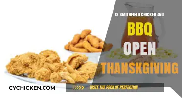 Smithfield Chicken and BBQ Thanksgiving Hours: Open or Closed?