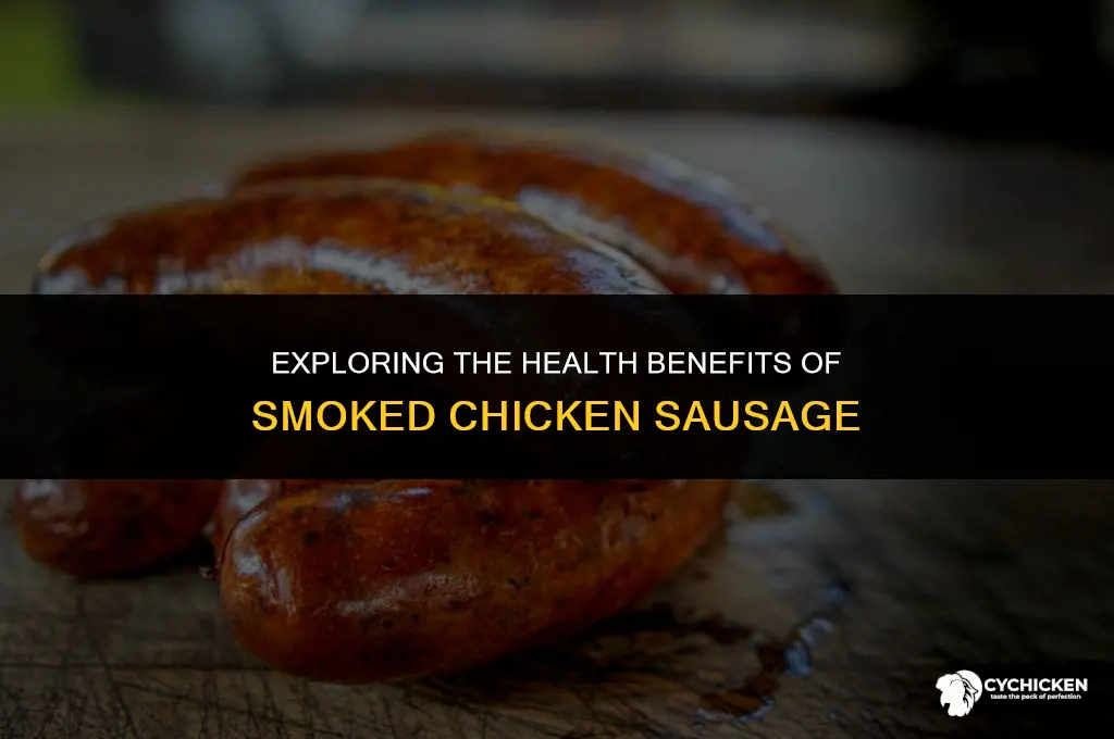 is smoked chicken sausage healthy