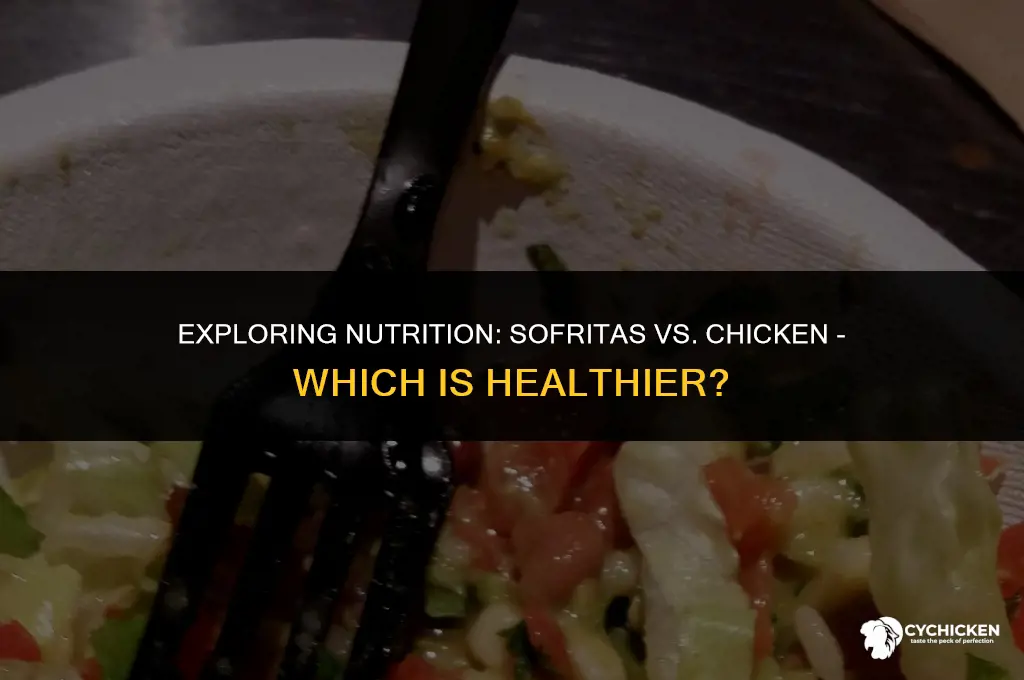 is sofritas healthier than chicken