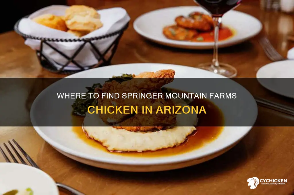 is springer mtn farm chicken available in az