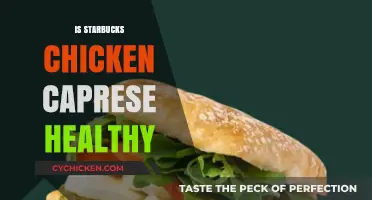 Savoring Starbucks: Is the Chicken Caprese a Healthy Choice?