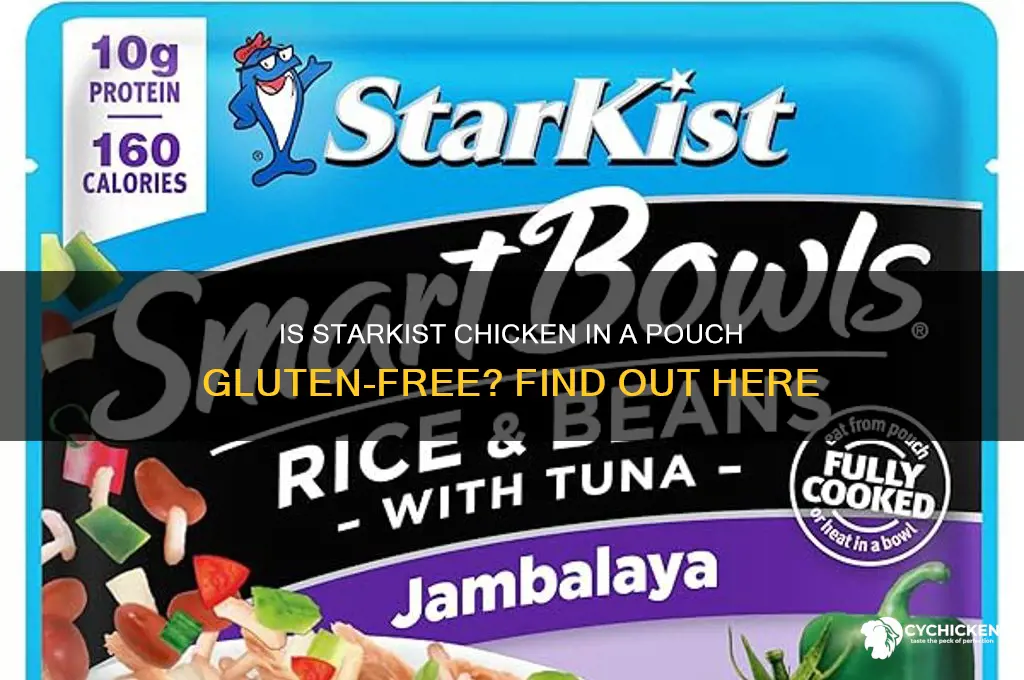 is starkist chicken in a pouch gluten free