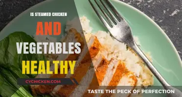 Nutritious Delights: Steamed Chicken and Veggies for a Balanced Diet