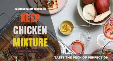Sterno Warmth: Can It Safely Heat Chicken Mixture?