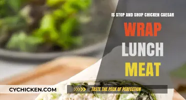 Chicken Caesar Wrap: Stop & Shop's Lunch Meat?