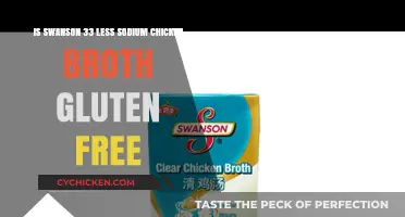 Exploring Swanson 33 Less Sodium Chicken Broth: A Gluten-Free Option?
