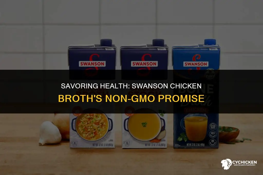 is swanson chicken broth non gmo