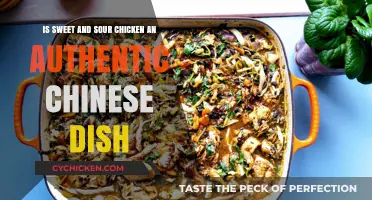 Sweet and Sour Chicken: Chinese or Not?