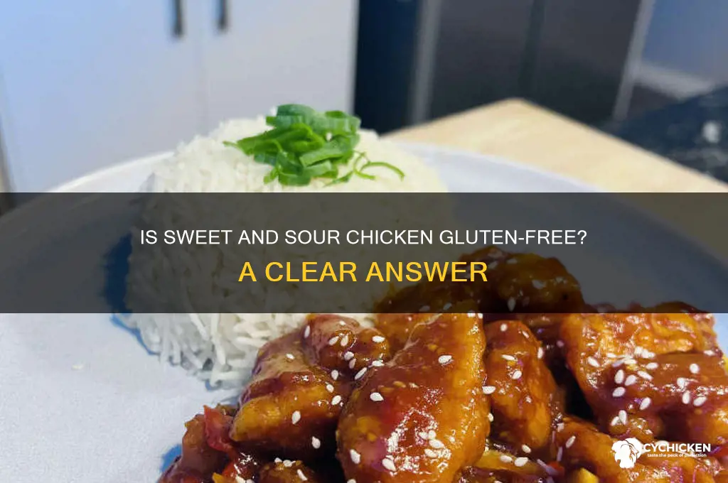 is sweet and sour chicken gluten free