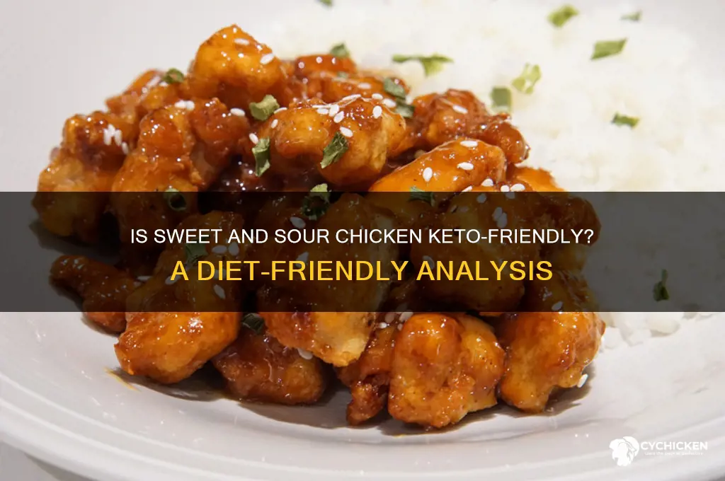 is sweet and sour chicken keto friendly