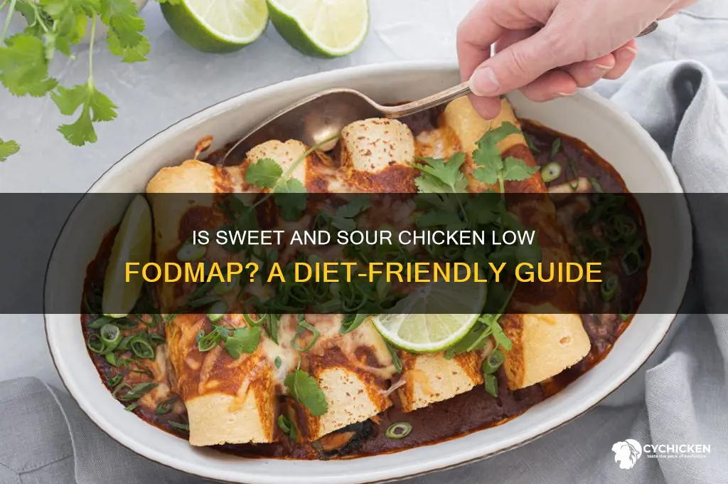 is sweet and sour chicken low fodmap