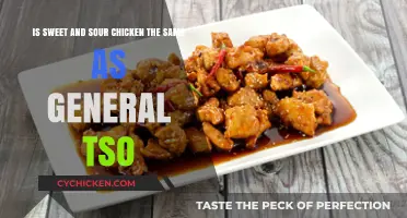 Sweet and Sour Chicken: General Tso's Cousin?