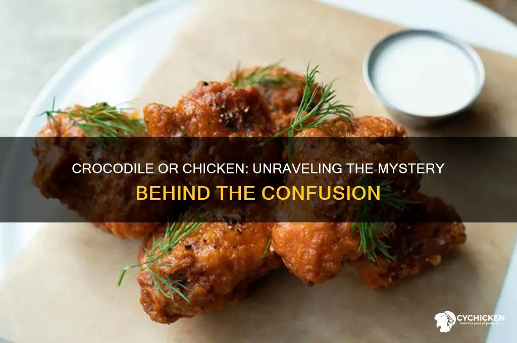 is t is crocodile or a chicken