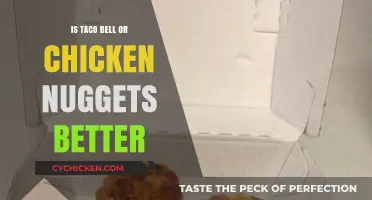 Taco Bell vs. Chicken Nuggets: Which Fast Food Reigns Supreme?