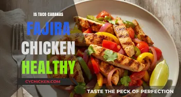 Savoring Health: The Nutritional Scoop on Taco Cabana's Fajita Chicken
