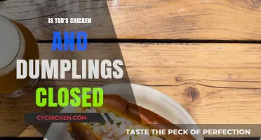 Is Tad's Chicken and Dumplings Closed? Latest Updates and Status