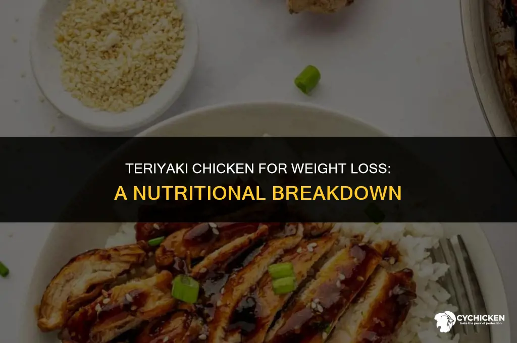 is teriyaki chicken healthy for weight loss
