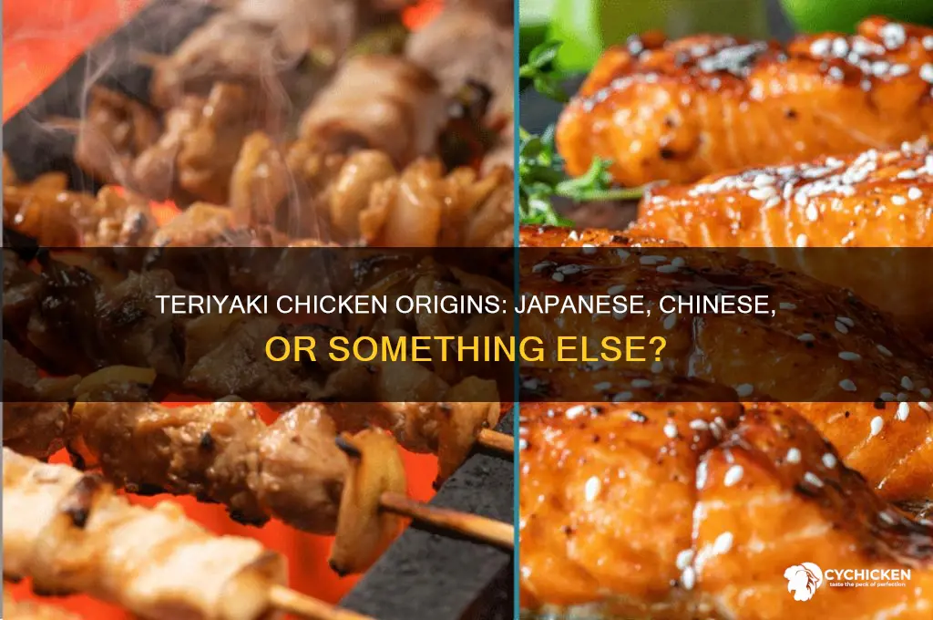 is teriyaki chicken japanese or chinese or what