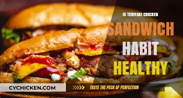 Is Teriyaki Chicken Sandwich from Habit Burger a Healthy Choice?