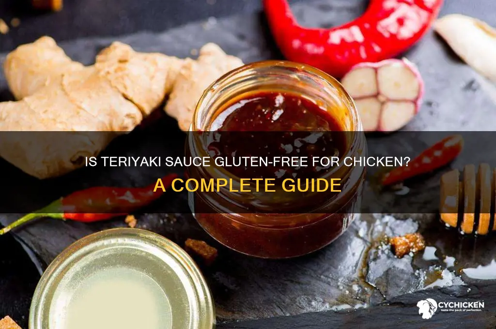 is teriyaki sauce gluten free for chicken
