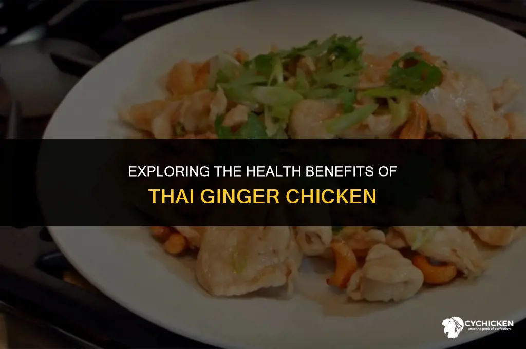 is thai ginger chicken healthy