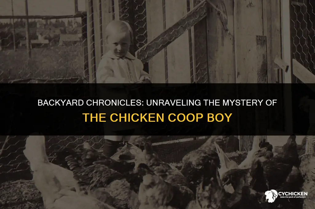is that a chicken coop boy
