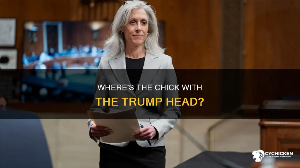 is that chick with the trump head still working
