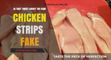 Raw Chicken Strips: Fake Tweet or Real Danger?
