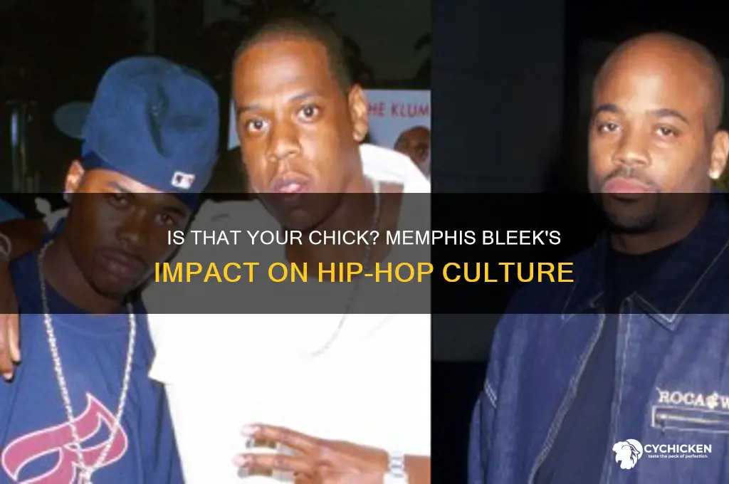 is that your chick th memphis bleek
