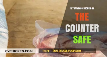 Thawing Chicken on the Counter: Safe Practice or Health Hazard?