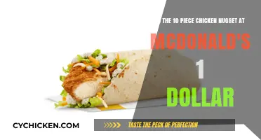 McDonald's 10-Piece Chicken Nugget Deal: Is It Really $1?