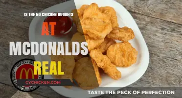 Unveiling the Truth: McDonald's 50 Chicken McNuggets Deal Explored