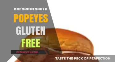 Is Popeyes Blackened Chicken Gluten-Free? A Detailed Analysis