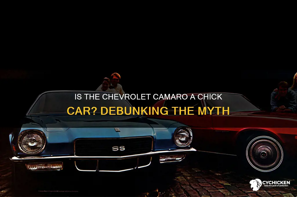 is the chevrolet comarro a chick car