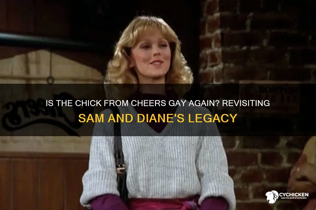 is the chick from cheers fag again