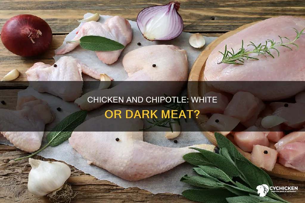 is the chicken and chipotle white or dark meat