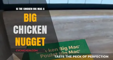 Is the Chicken Big Mac Just a Giant Chicken Nugget?