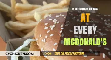 Chicken Big Mac: A Universal McDonald's Menu Item?