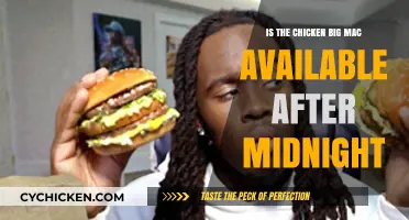 Is the Chicken Big Mac Available After Midnight? Find Out Here