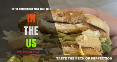 Chicken Big Mac: A US Fast Food Mystery