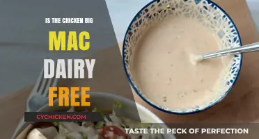 Is the Chicken Big Mac Dairy-Free? A Complete Breakdown