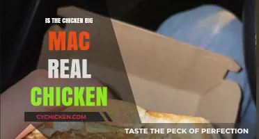 Is the Chicken Big Mac Real Chicken? Uncovering the Truth