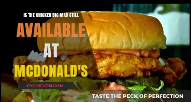 Chicken Big Mac: Still on McDonald's Menu?