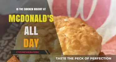 McDonald's Chicken Biscuit: All-Day Availability?