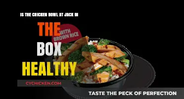 Exploring the Nutritional Value of Jack in the Box's Chicken Bowl